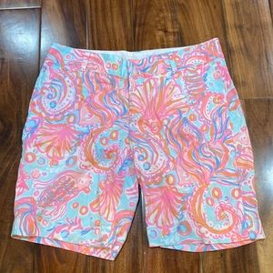 Lilly Pulitzer chipper shorts, size 12 too much bubbly